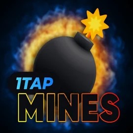 1Tap Mines online game logo by Turbo Games on glorioncasino.eu