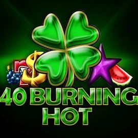 Slots logo of 40 Burning Hot from Amusnet Interactive at Glorion Casino