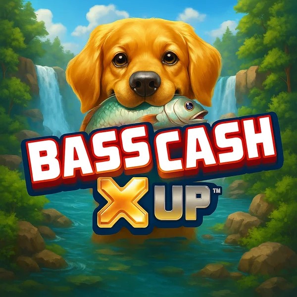 Bass Cash X UP by Alchemy Gaming, showcased at glorioncasino.eu – game logo