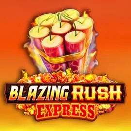 Blazing Rush Express logo by AreaVegas Glorion Casino
