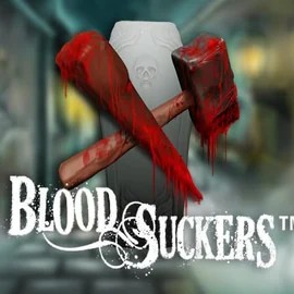 Official Slots logo: Blood Suckers by NetEnt at Glorion Casino
