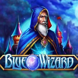 Official Slots logo: Blue Wizard by Quickspin at Glorion Casino