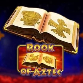 Book of Aztec logo by Amatic Industries Glorion Casino