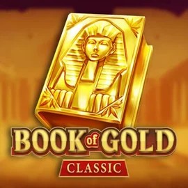 Book of Gold Classic slot visual from Playson available on glorioncasino.eu