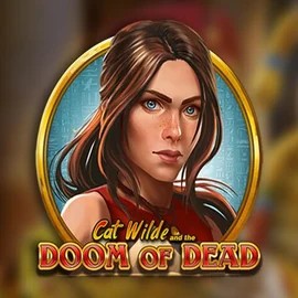 Cat Wilde and the Doom of Dead slot logo by Play'n GO at Glorion Casino
