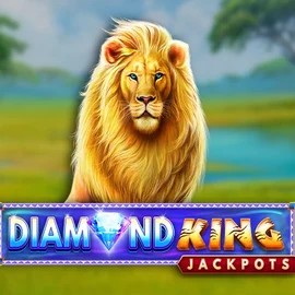 Diamond King Jackpots logo by SpinPlay Games Glorion Casino