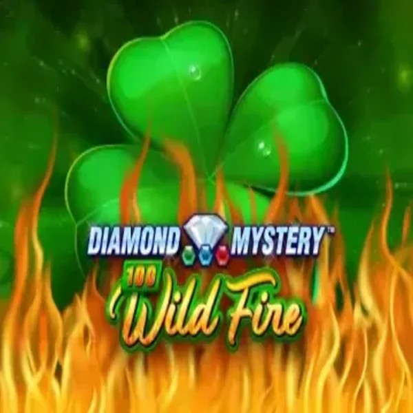 Diamond Mystery 100 Wild Fire online game logo by Greentube on glorioncasino.eu