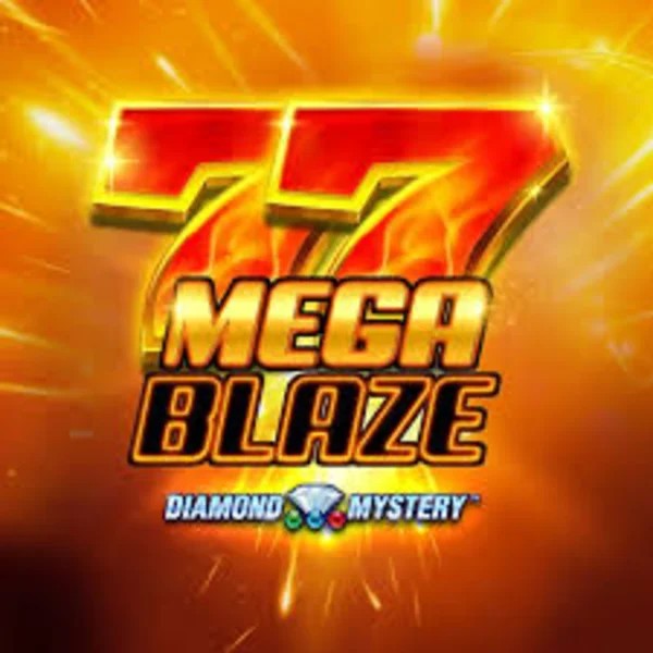 Diamond Mystery Mega Blaze by Greentube, showcased at glorioncasino.eu – game logo