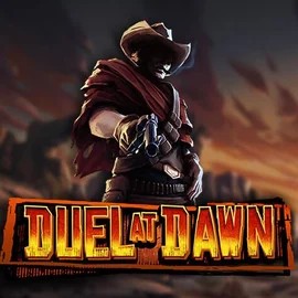 Duel At Dawn online game logo by Hacksaw Gaming on glorioncasino.eu
