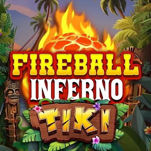 Fireball Inferno Tiki logo by NetEnt Glorion Casino