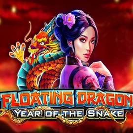 Floating Dragon Year of the Snake slot icon by Pragmatic Play, available at Glorion Casino