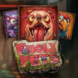 Fugly Pets slot logo by Stakelogic at Glorion Casino