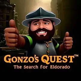 Gonzo's Quest logo by NetEnt Glorion Casino
