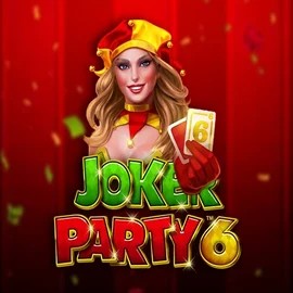 Joker Party 6 by Greentube, showcased at glorioncasino.eu – game logo