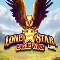 Slots logo of Lone Star Link Eagle Wins from Novomatic at Glorion Casino