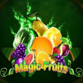 Magic Fruits Deluxe game by Wazdan – logo hosted on Glorion Casino