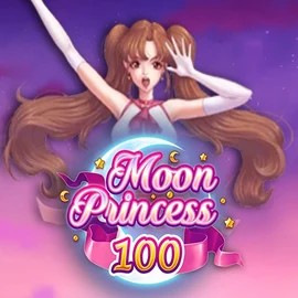 Slots logo of Moon Princess 100 from Play'n GO at Glorion Casino