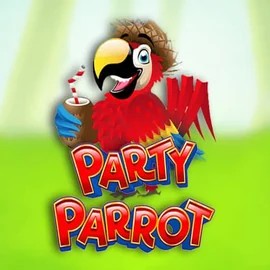 Slots logo of Party Parrot from Rival at Glorion Casino