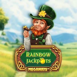 Rainbow Jackpots Megaways casino game by Red Tiger Gaming – featured logo at Glorion Casino