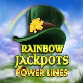 Jackpots logo of Rainbow Jackpots Power Lines from Red Tiger Gaming at Glorion Casino