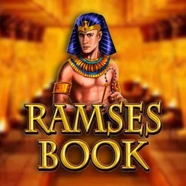 Ramses Book by Gamomat, showcased at glorioncasino.eu – game logo