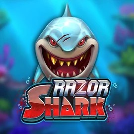 Slots logo of Razor Shark from Push Gaming at Glorion Casino