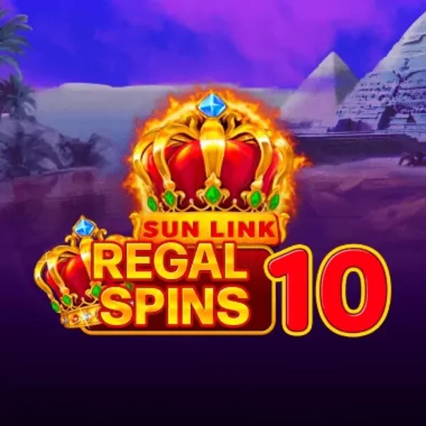 Regal Spins 10 online game logo by PatePlay on glorioncasino.eu