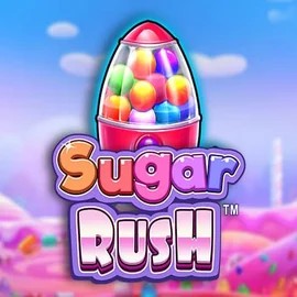 Sugar Rush slot visual from Pragmatic Play available on glorioncasino.eu
