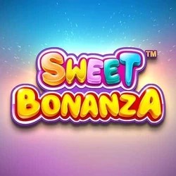 Sweet Bonanza online game logo by Pragmatic Play on glorioncasino.eu