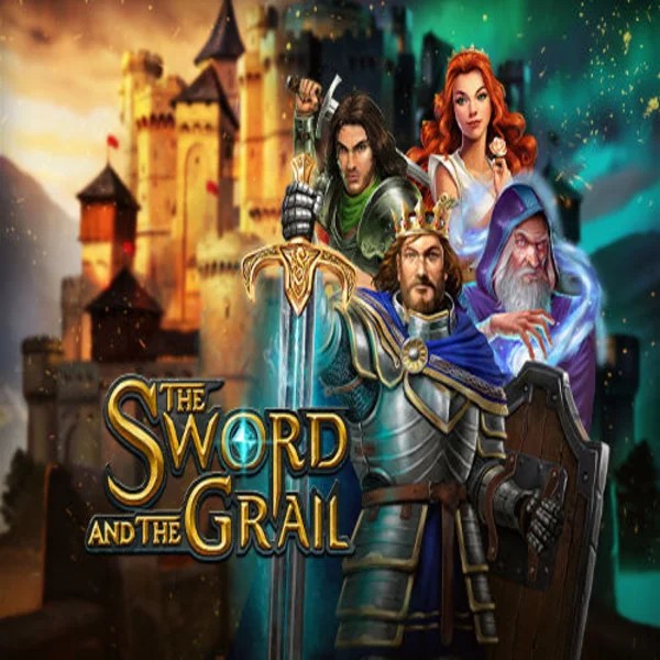 Official Slots logo: The Sword and the Grail by Play'n GO at Glorion Casino